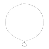 Najo - Wave Small Pendant Silver