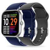 Ice Watch - Smart 1.0 Silver Watch & Comes With Black & Navy Band