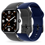 Ice Watch - Smart 1.0 Black, Comes With Black & Navy Straps