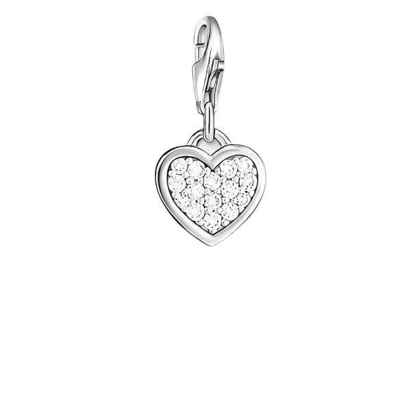 Thomas Sabo - Pave Heart CZ Silver
