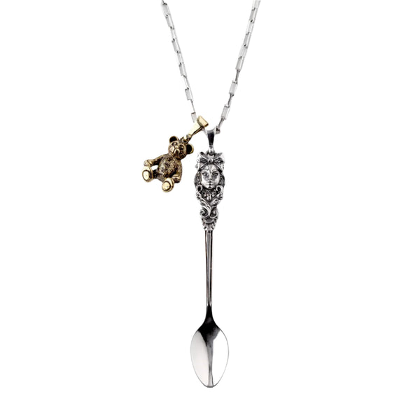 Nick Von K - Goldilocks Pendant in Brass and Silver