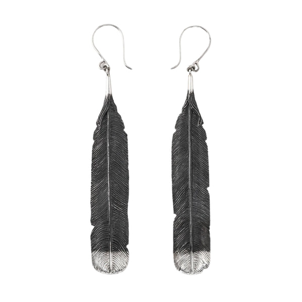 Nick Von K - Huia Feather Earrings