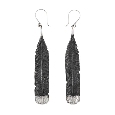 Nick Von K - Huia Feather Earrings