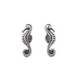 Nick Von K - Seahorse Stud Earrings in Sterling Silver