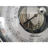 Fischer -  Barometer Mahogany & Chrome