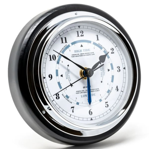 Fischer - Tide & Time Clock Black Wood