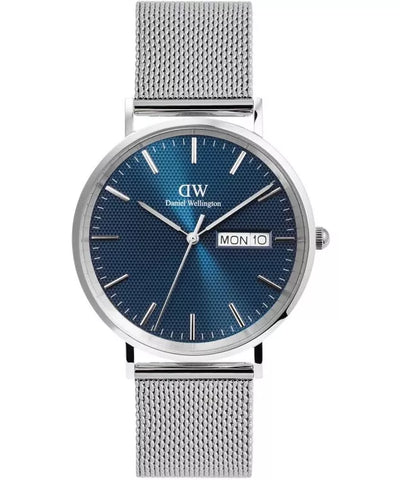 Daniel Wellington - Classic Day Display Silver & Blue Watch