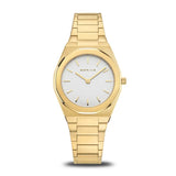 Bering - Classic Polished/Brushed Gold 32mm Ladies Watch