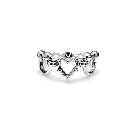 Stolen Girlfriends Club - Punk Jagged Heart Ring
