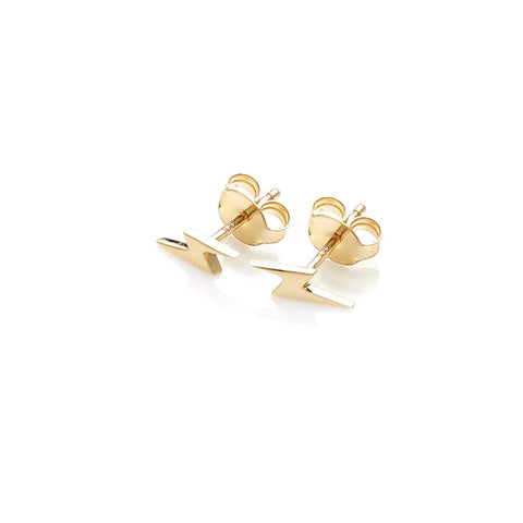 Stolen Girlfriends Club - I'll Be Lightening Earrings Gold Plate