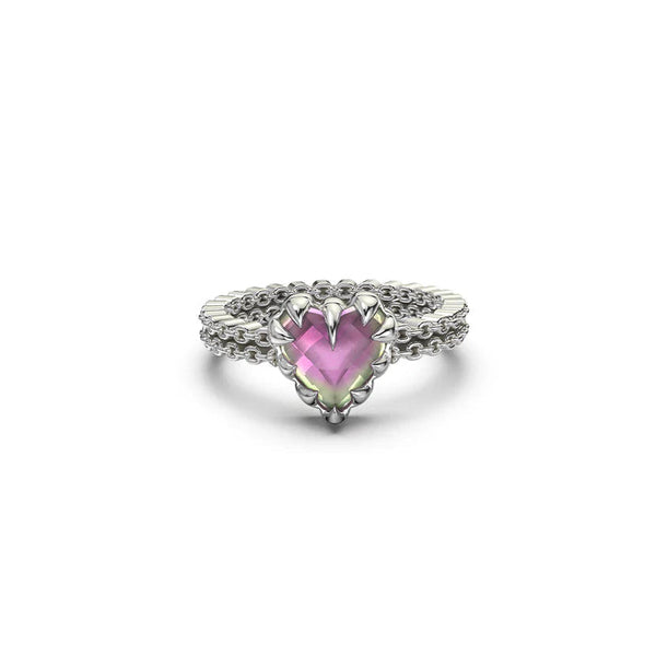 Stolen Girlfriends Club - Mini Claw Ring Mystic Quartz