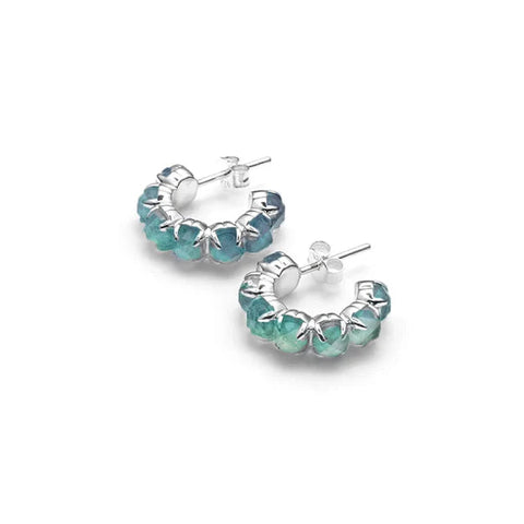 Stolen Girlfriends Club - Halo Cluster Mood Stone Earrings