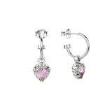 Stolen Girlfriends Club - Love Claw Anchor Earrings Mystic Quartz