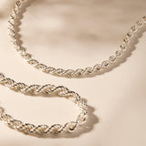 Najo - Twine Sterling Silver Rope 45cm