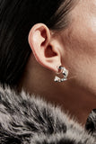 Stolen Girlfriends Club - Love Chain Hoops Earrings