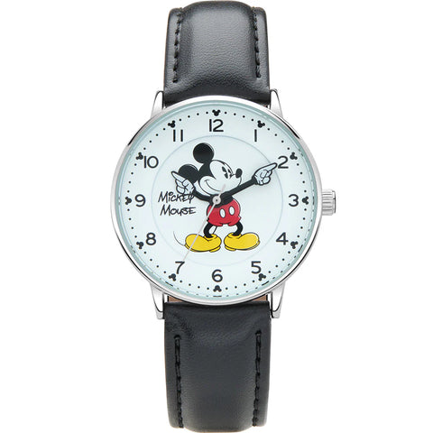 Disney - Mickey Mouse Watch Icon Black