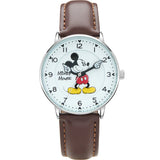 Disney - Mickey Mouse Watch Brown Leather Strap