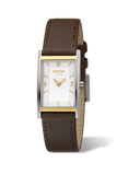 Boccia - Pure Titanium Two Tone Leather Strap Watch
