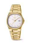 Boccia - Pure Titanium Gold Plated Sapphire Crystal Glass