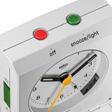 Braun - Travel Analogue Alarm Clock White