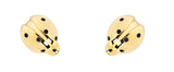 Karen Walker - Ladybird Studs 9ct Yellow Gold