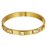 Dyrberg Kern - Studdy Shiny Gold Bracelet