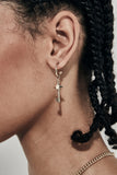 Stolen Girlfriends Club - Love Key Anchor Earrings Gold Plated
