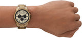 Armani Exchange - Chronograph Bronze Gold-Tone Stainless Steel Watch