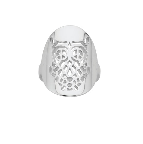 Karen Walker - Owl Cut Out Filigree RIng