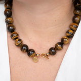 Fabuleux Vous - Tiger's Eye Polished Necklace