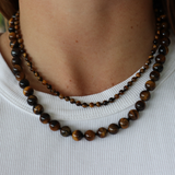 Fabuleux Voux - Tigers Eye Polished Necklace