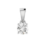 Brent Weatherall - 9ct White Gold 4X Claw Set Diamond Pendant