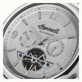 Ingersoll - The Michigan Automatic Silver & Black Watch