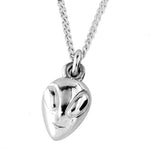 Karen Walker - Sterling Silver Alien Head Pendant 45cm Chain