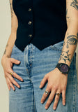 Nixon - Time Teller Gunmetal Gold & Blackberry