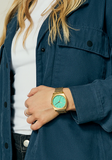 Nixon - Time Teller Gold & Turquoise