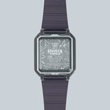 Casio - Digital Stranger Things Chrome Plated Resin Band