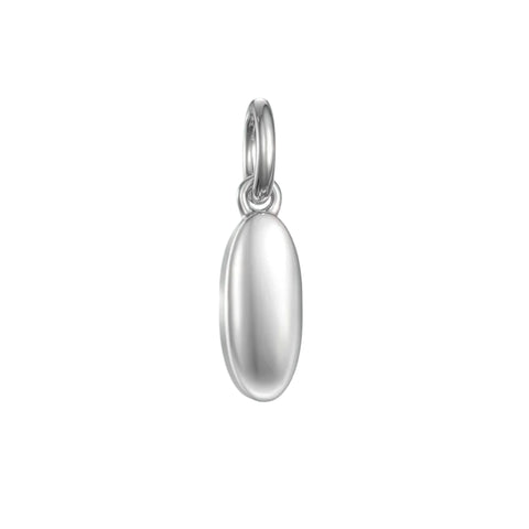 Love In A Jewel - The Amavi Charm Plain Silver
