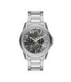 Armani Exchange - Moonphase Multifunction Stainless Steel Watch