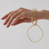 Najo - Galaxy Bangle Gold Plated
