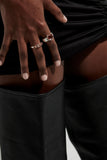Stolen Girlfriends Club - Love Claw Ring Citrine