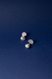 Boh Runga - Piwakawaka Pearl Drop Earrings Silver