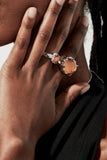 Stolen Girlfriends Club - Claw Ring Citrine
