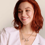 Thomas Sabo - Silver Charm Pendant Snoopy Pavé Peanuts Connect