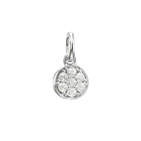 Love In A Jewel - The Chic Charm Sterling Silver With Crystals
