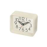 Rhythm - Alarm Clock White Plastic