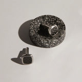 Najo - The Aviator Carbon Fibre and Steel Cufflinks