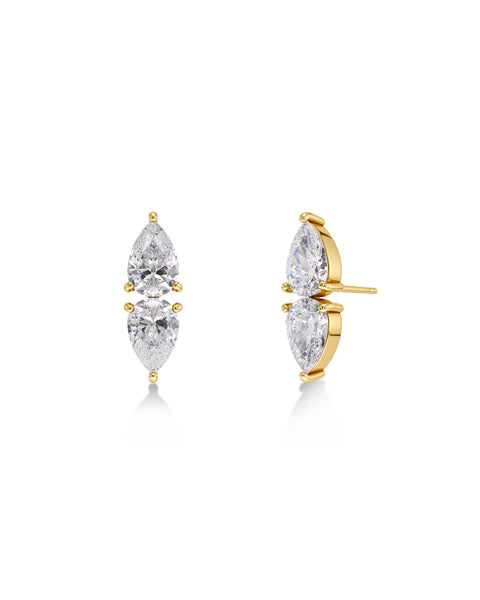 Edblad - Arrow Studs Gold Plate