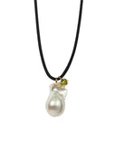Meadowlark - Cosmo Pearl and Stone Necklace Gold Plated