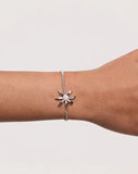 Meadowlark - Daisy Charm Bracelet 17cm Sterling Silver